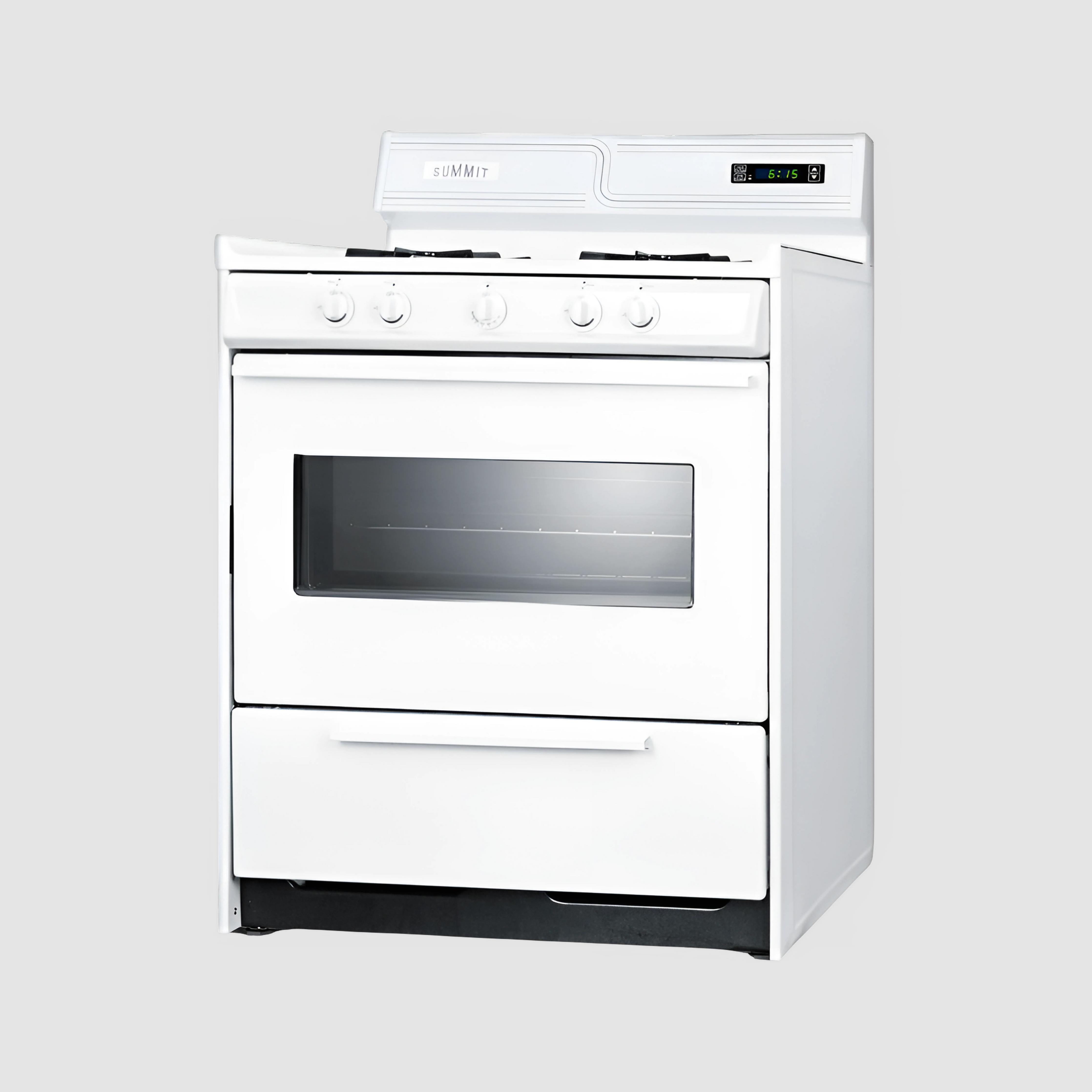 Summit 30" Wide Gas Range WNM2307DK