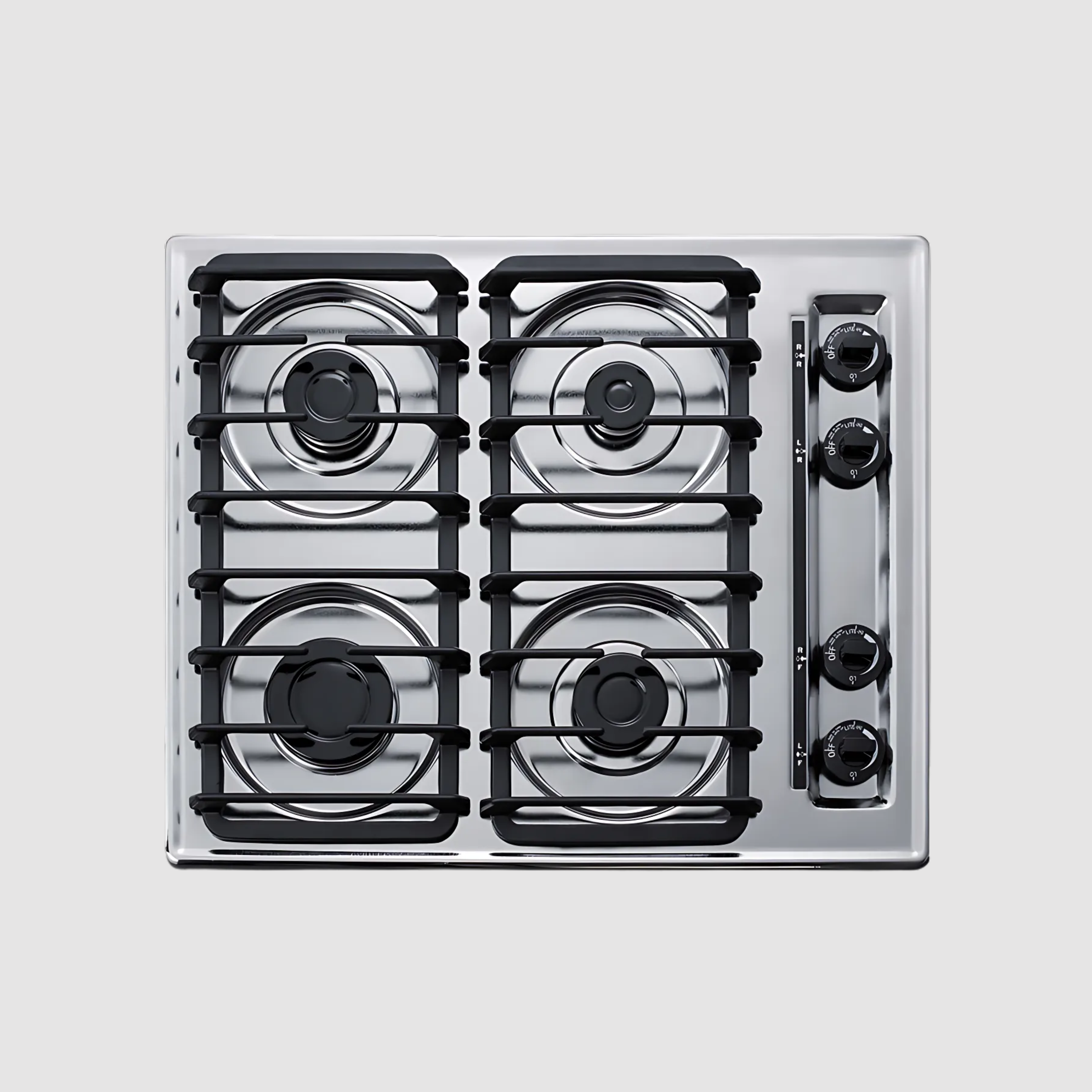 Summit 30" Wide 4-Burner Gas Cooktop Electric ZNL053