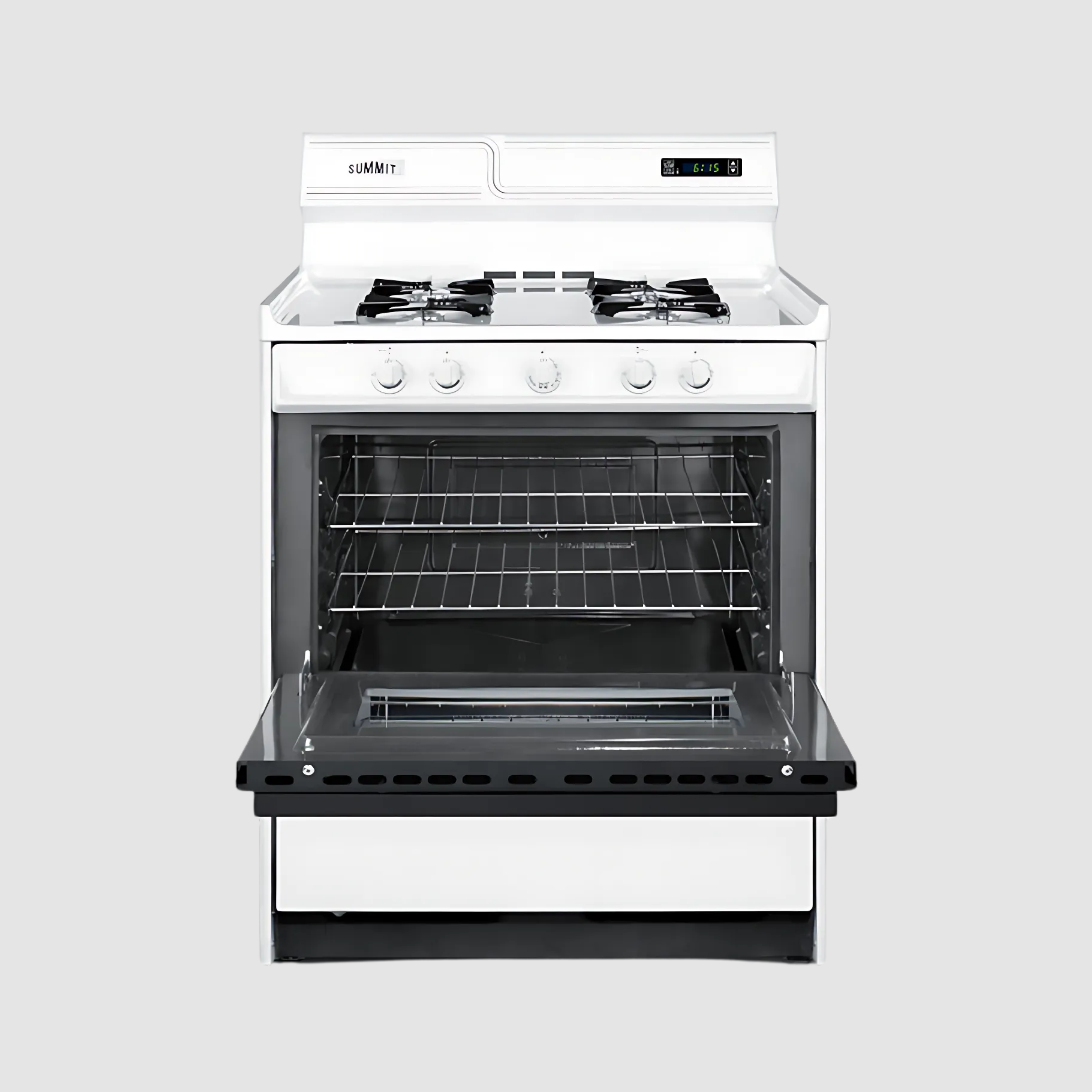 Summit 30" Wide Gas Range WNM2307DK