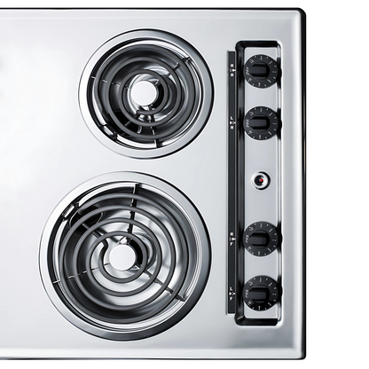 Summit 30" Wide 4-Burner Gas Cooktop Electric ZNL053