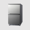 Summit 18" Wide 2-Drawer All-Refrigerator, ADA Compliant ADRD18
