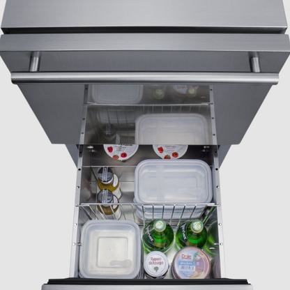Summit 18" Wide 2-Drawer All-Refrigerator, ADA Compliant ADRD18
