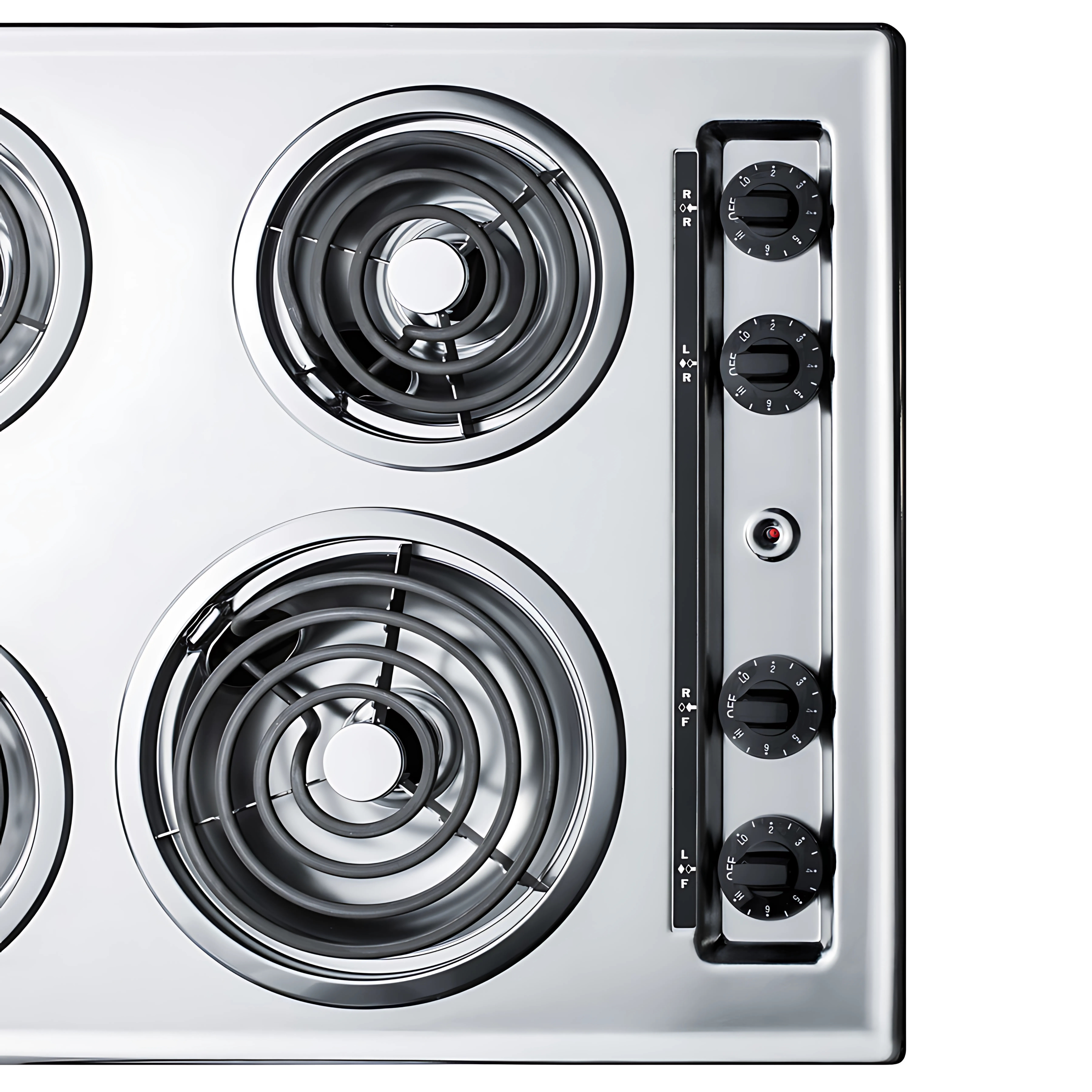 Summit 30" Wide 4-Burner Gas Cooktop Electric ZNL053