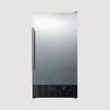 Summit 18" 8 lb. Drain-Free Icemaker (Panel Not Included) BIM18IF