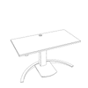 ConSet Electric Adjustable Desk Type 501-19