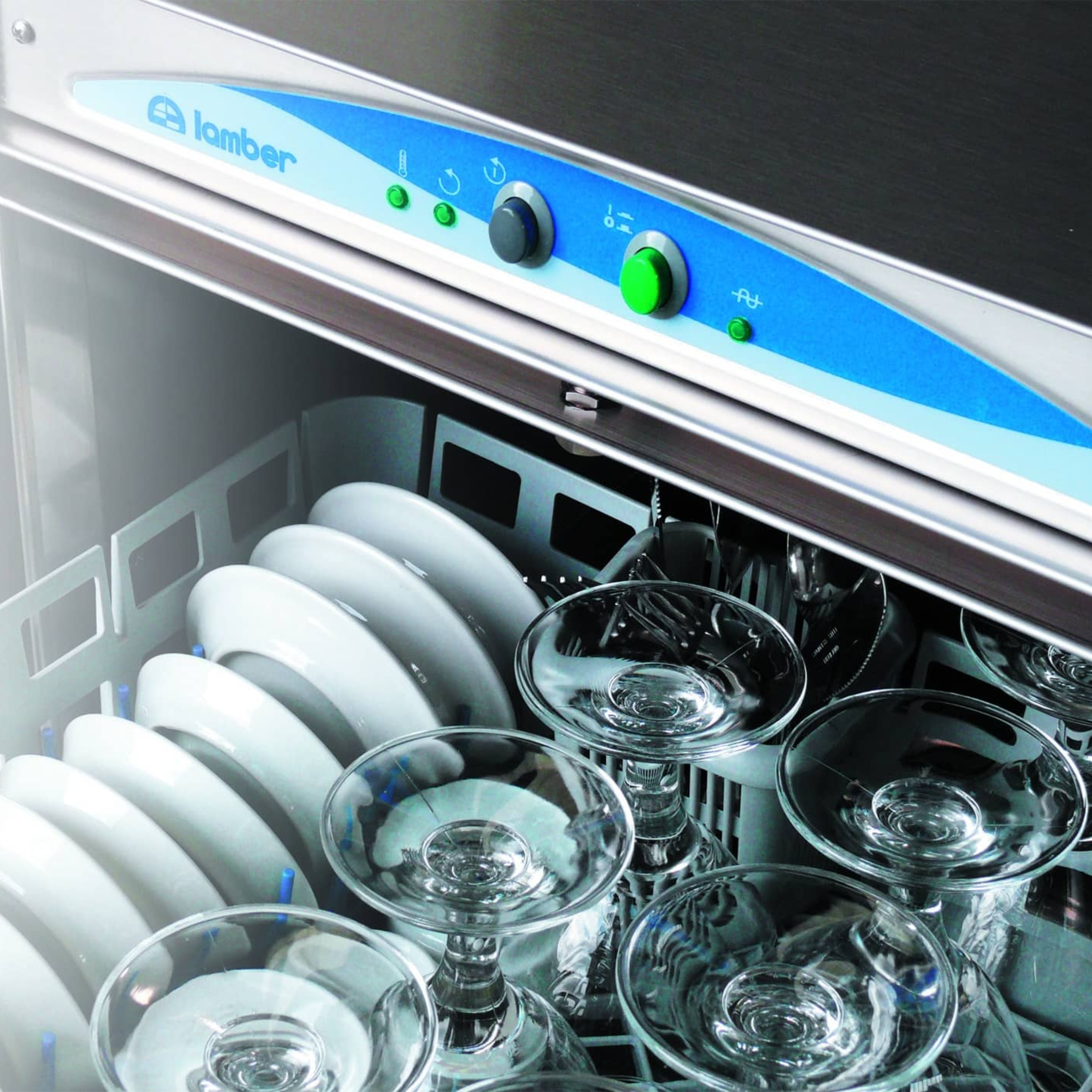 Eurodib 220 V Economy Single Wall High-Temperature Glasswasher - DSP3