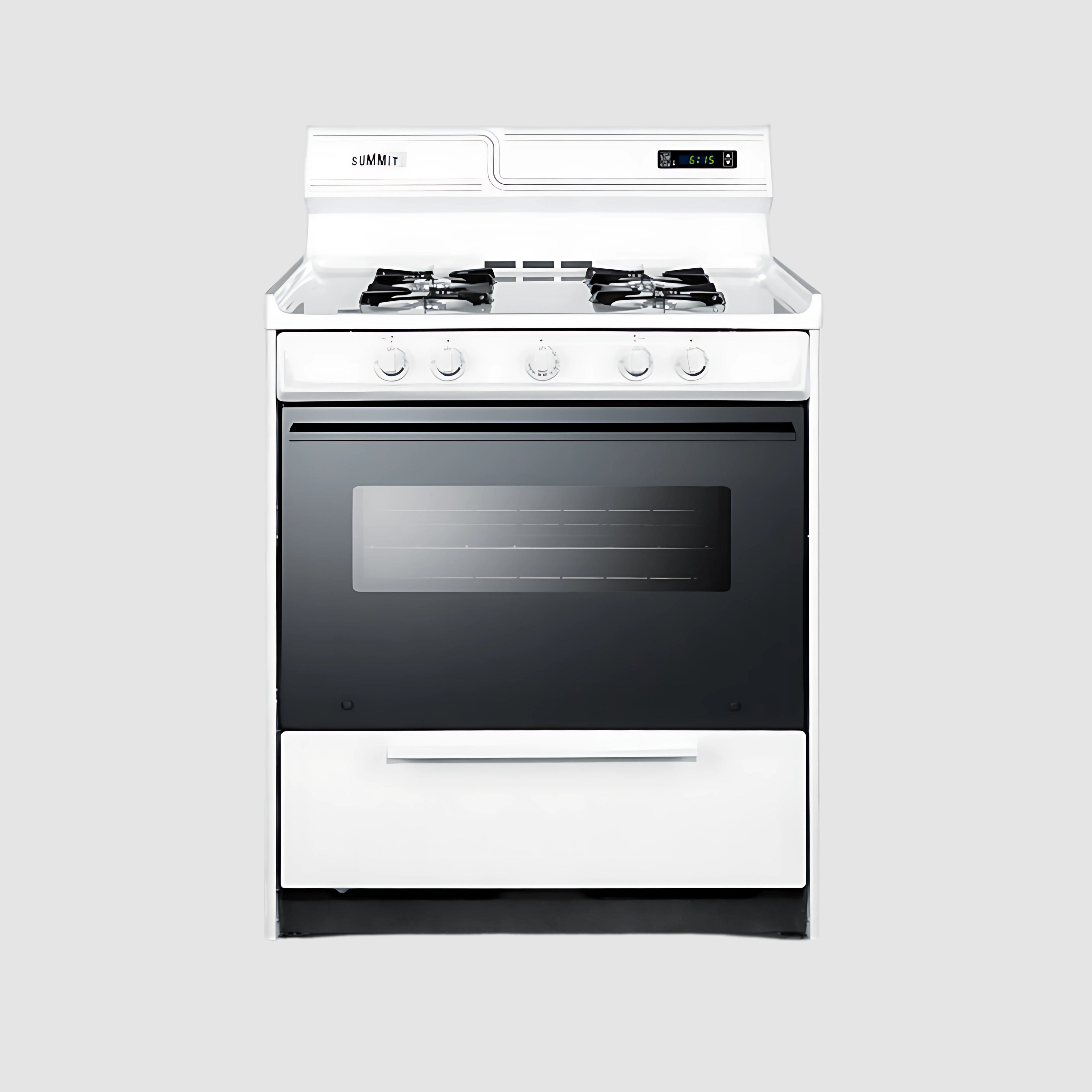 Summit 30" Wide Gas Range WNM2307DK